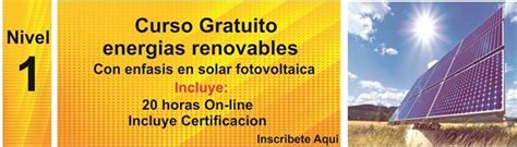 Curso De Energ A Solar Gratis