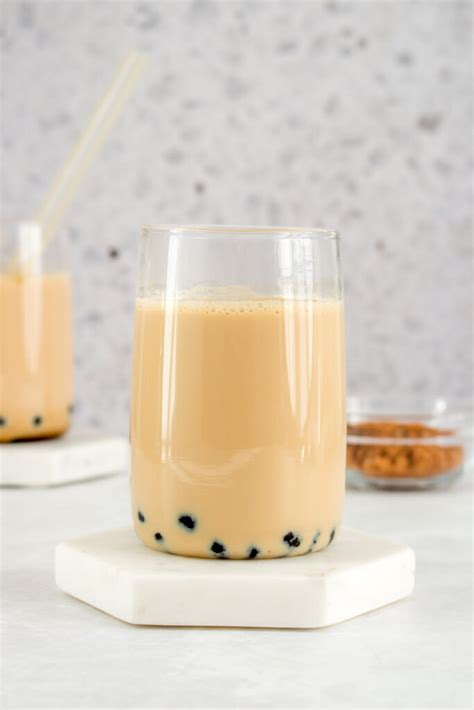 Brown Sugar Milk Tea Milk Tea Boba Carmy Easy Healthy Ish Recipes