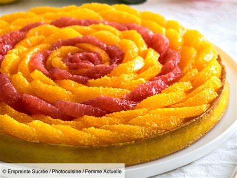 Tarte Aux Agrumes D Couvrez Les Recettes De Cuisine De Femme Actuelle