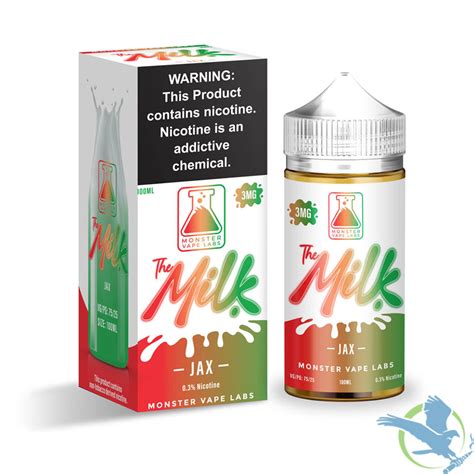 The Milk Jax 3mg Vapinggoat