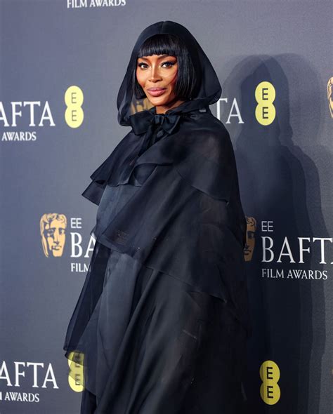 NAOMI CAMPBELL at EE Bafta Film Awards 2024 in London 02/18/2024 ...