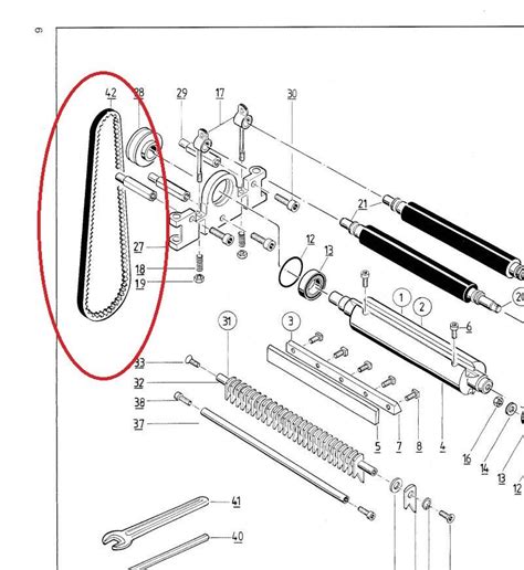 SCHEPPACH HMC2600 HMC2600 Keilriemen Riemen Antriebsriemen für Hobel