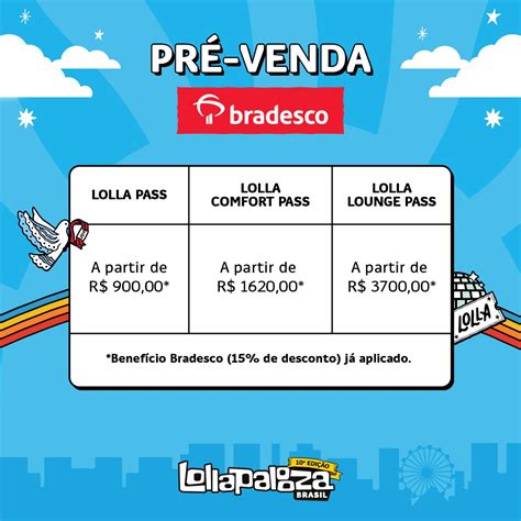 Lollapalooza Divulga Pre Os De Ingressos Da Pr Venda Exclusiva