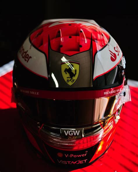 Leclerc Unveils Special 10 Year Jules Bianchi Tribute Helmet