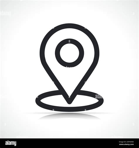 Map Location Icon Hi Res Stock Photography And Images Alamy