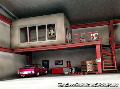 Diorama 2Step Garage Ev planı Tasarım Iç dekorasyon