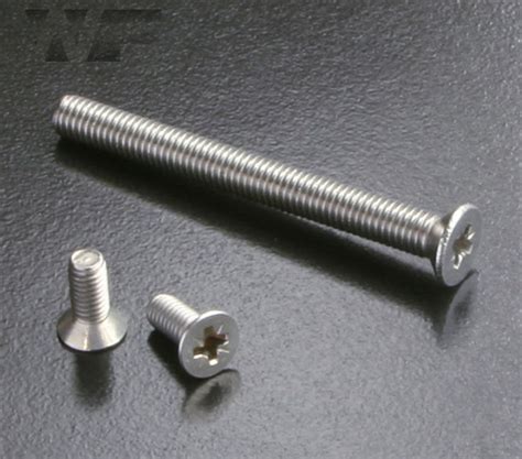 Pozi Csk Machine Screws Din Z In A Stainless Steel Westfield