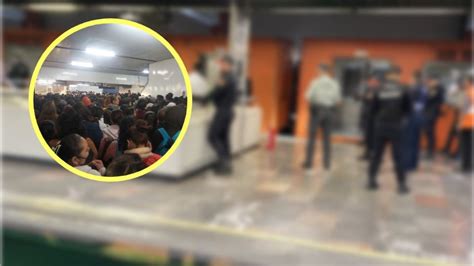 METRO CDMX Línea 7 reportan avance lento y desalojo de tren La Silla