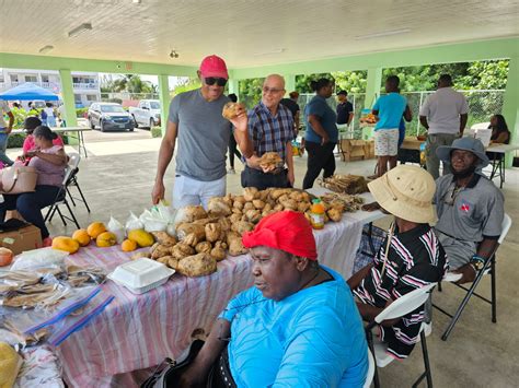 Commissioner Visits Kew Town Farmers Market Royal Turks And Caicos