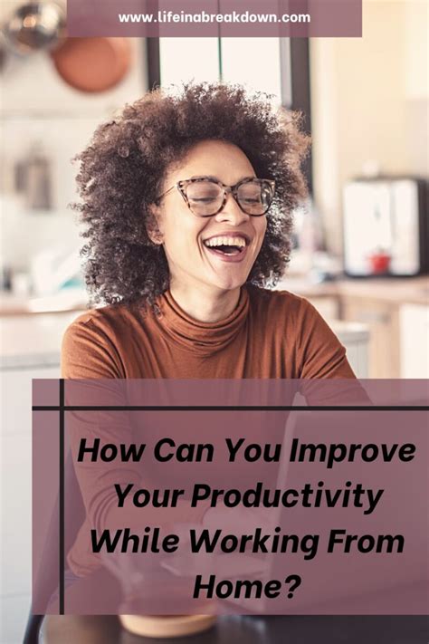 How Can You Improve Your Productivity While Working From Home