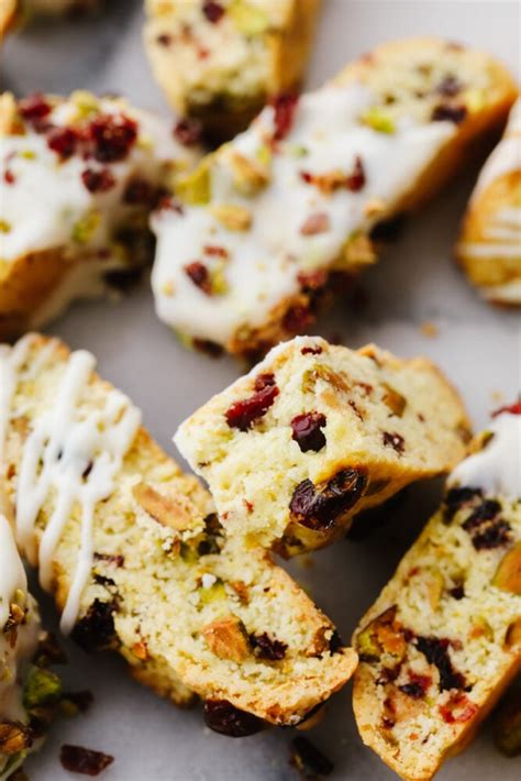 Cranberry Pistachio Biscotti Therecipecritic