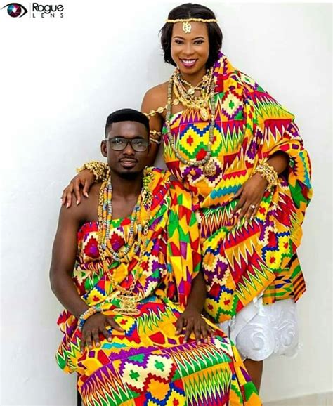 Pin By Anita Issahaku On Blessed Wedding Ghanaian Fugu Or Kente