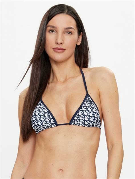 Guess Góra od bikini E4GJ32 MC04R Niebieski Modivo pl