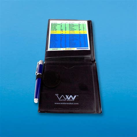 Waiter Wallet Oval Pen Loop Adhesive Pen Loop With An Elastic Band