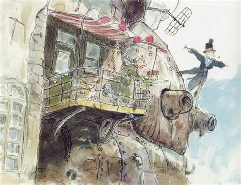 Studio Ghibli's Forgotten Concept Art - Rice Digital