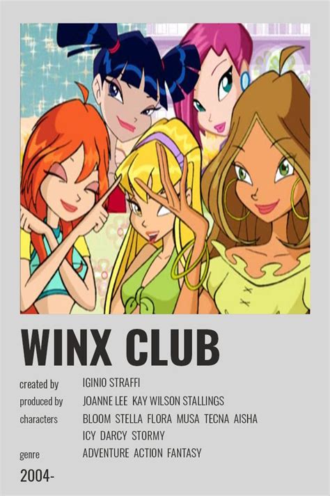 Winx Club Poster | Movie posters minimalist, Iconic movie posters, Film posters minimalist