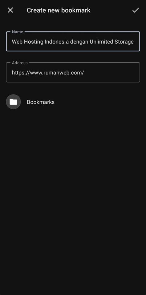 bookmarks pengertian jenis   membuatnya