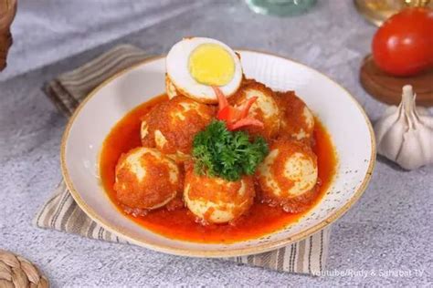 Resep Telur Balado Ala Minangkabau Referensi Sajian Buka Puasa Yang