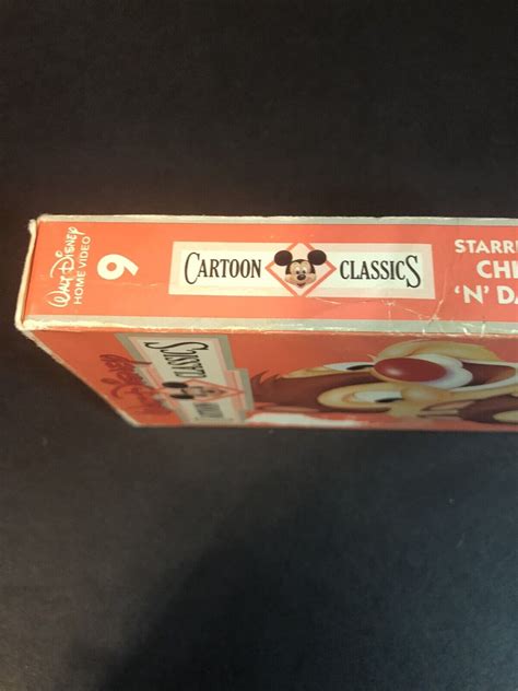 Walt Disney Cartoon Classics Vol 9 Starring Chip N Dale Vhs 1991