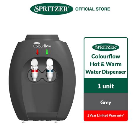 Spritzer Colourflow Hot Warm Water Dispenser Grey Shopee Malaysia