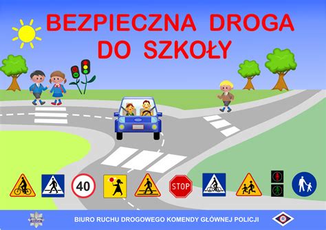 Powiat O Wi Cimski Akcja Bezpieczna Droga Do Szko Y Policjanci