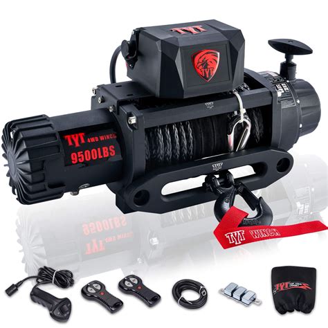 TYT T1 Series Winch 9500 Lb Load Capacity Electric Winch 12V Winch