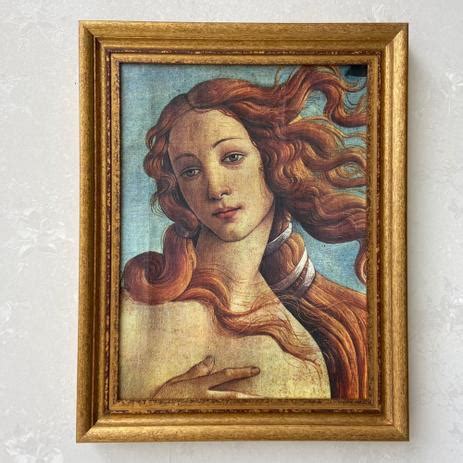 Obra Em Canvas O Nascimento De V Nus Do Mestre Botticelli Sandro