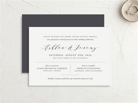 19 Classic Wedding Invitations That Are Truly Timeless