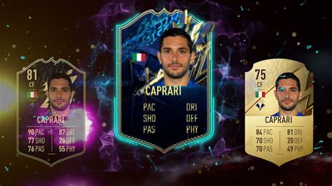 93 GIANLUCA CAPRARI TOTS FIFA 22 Ultimate Team YouTube