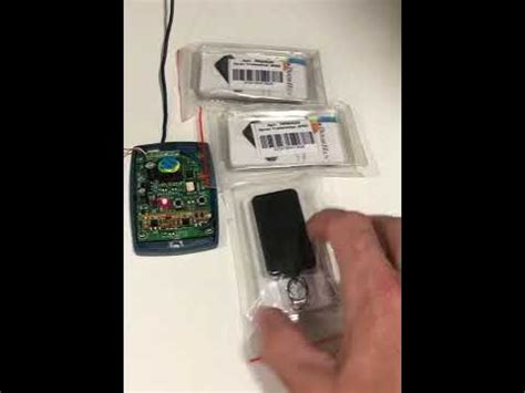 Запись пульта Doorhan Transmitter 2PRO во внешний радиоприёмник DHRE-2 ...