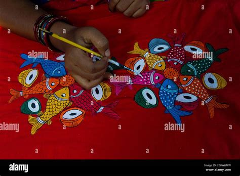 painting on cloth Stock Photo - Alamy