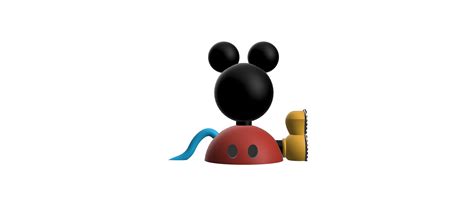 Free STL file Mickey Mouse House 🐁 ・3D printer model to download・Cults