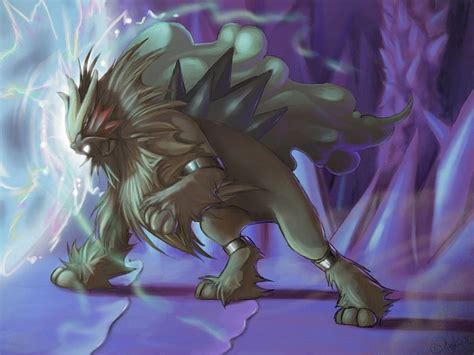 Entei Legendary Pokemon Fan Art HD Wallpaper Pxfuel