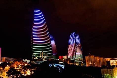 Impressive Flame Towers of Baku | KLYKER.COM