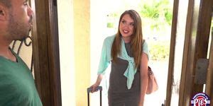 Blonde Elena Gets Filled With Warm Cum In The Bedroom Porn Videos