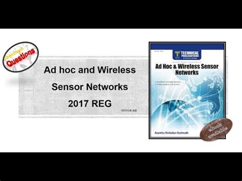 Ad Hoc And Wireless Sensor Networks EC8702 Anna University Important