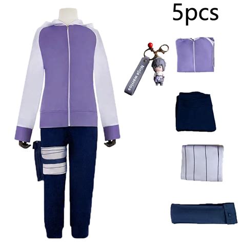 Anime Hyūga Hinata Cosplay Costume Shippuden Generation Jacket Coat