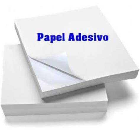 20 Folhas Papel Adesivo Fosco Colacril A4 Jato De Tinta E Laser