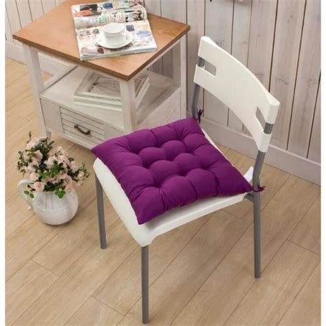 Huiya Lot De Galettes De Chaise Coussin De Chaise Mat Carr Coussin