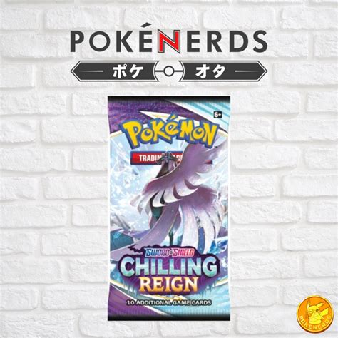 Sword And Shield Chilling Reign Booster Pack Pokenerds