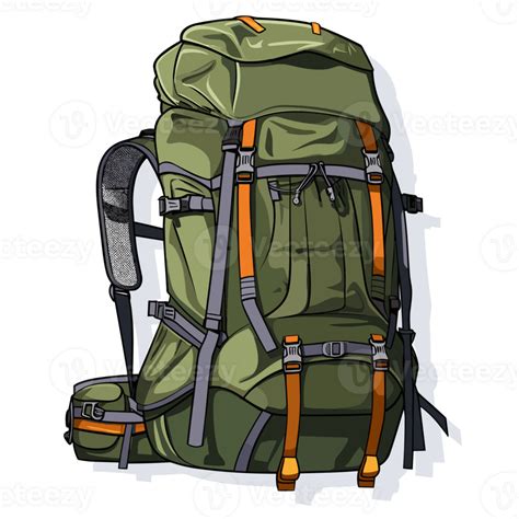 Hiking Backpack Clipart Generative Ai 26912567 Png