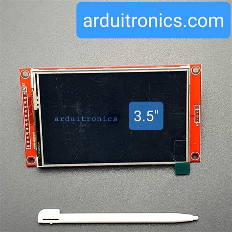 จอแสดงผล TFT LCD ขนาด 3 5 Color module 480x320 แบบสมผสพรอมชองเสยบ