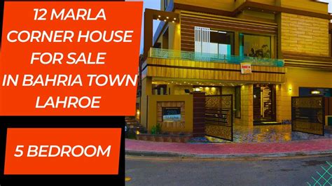 12 MARLA CORNER HOUSE FOR SALE IN SECTOR C BAHRIA TOWN LAHORE BRAND