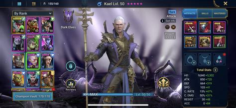 I’m thinking about re build Kael for clan boss any tips? I want to ...