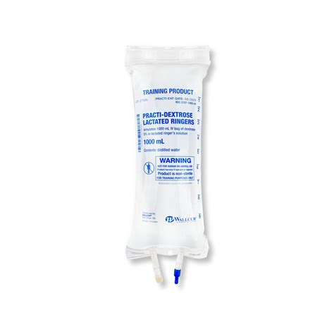 Practi Dextrose Lactated Ringers 1000mL I V Solution Bag 1