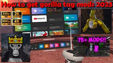 How To Get Mods On Gorilla Tag 2023 Short Gorillatag Gorillatagmods Modsgorillatag Gamemods