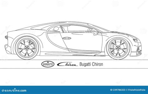 Bugatti Chiron Super Car, French Design Editorial Stock Photo - Illustration of editorial, model ...