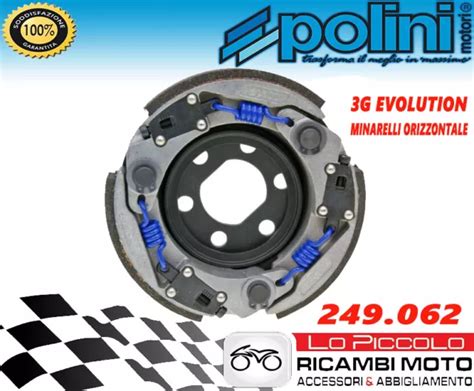 POLINI EMBRAYAGE 3G Réglable Evolution D 107 Malaguti F10 F12 Phantom