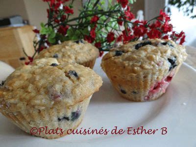 Les plats cuisinés de Esther B Muffins gâteau au fromage aux petits