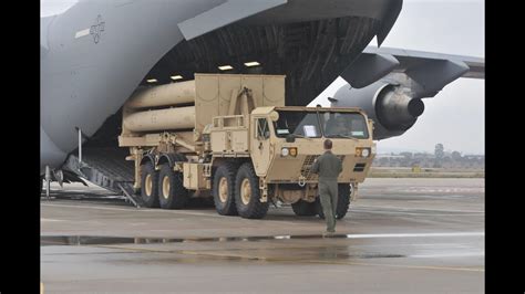 U S Deploys Terminal High Altitude Area Defense Thaad System To